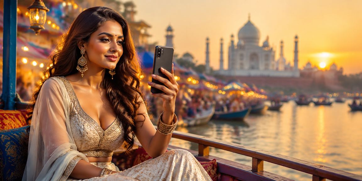 Players engaging in live Teen Patti game using mobile devices